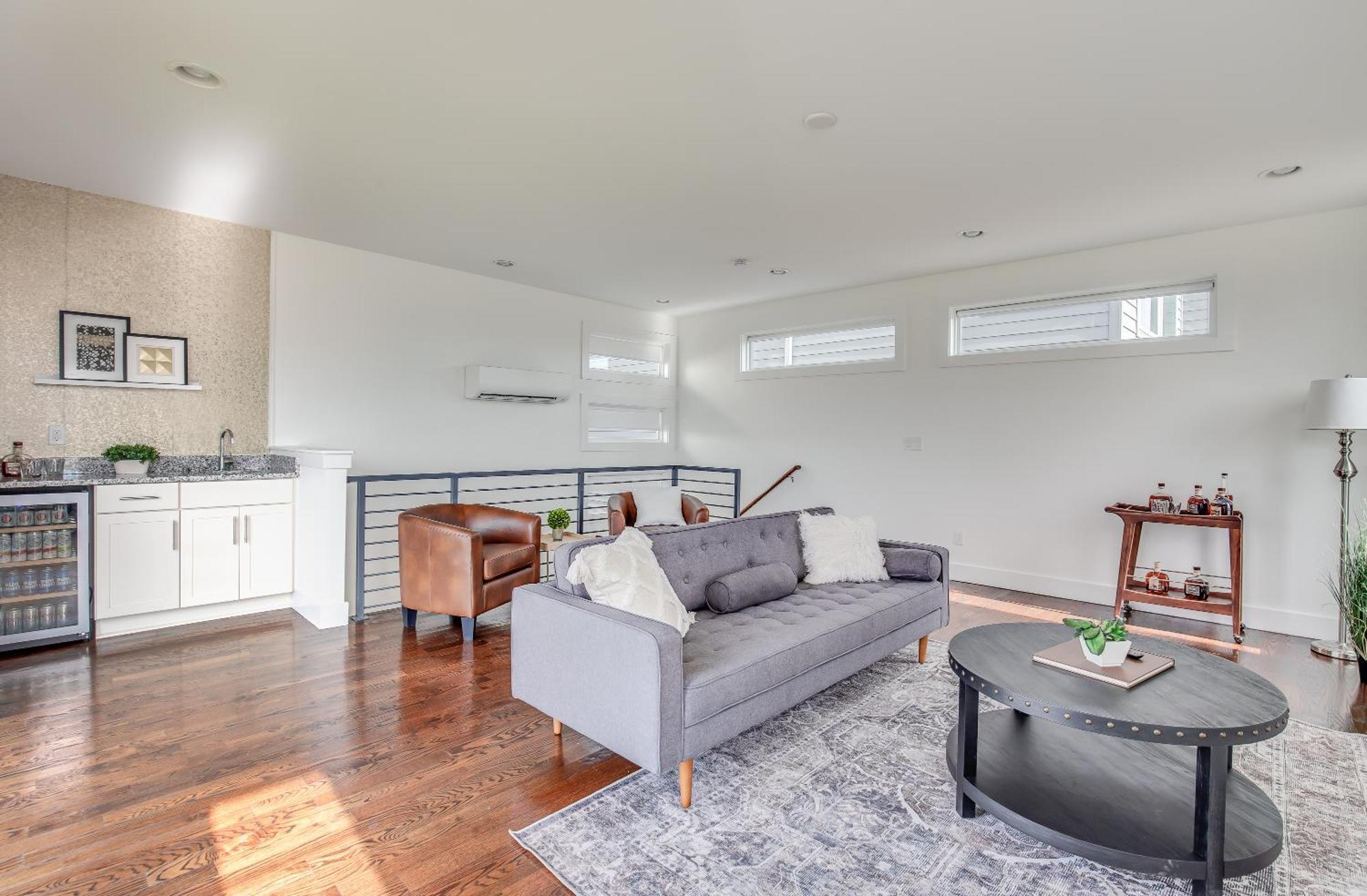 Whiskey House With Rooftop Golf, City Views! 8Min To Downtown! Sleeps 9! Nashville Dış mekan fotoğraf